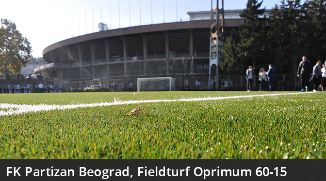 FK Partizan - Fieldturf Oprimum 60-15