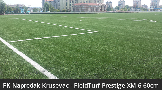 FK Napredak Krusevac - FieldTurf Prestige XM 6 60cm 